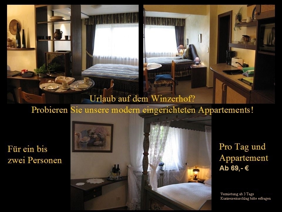 Unsere Appartements